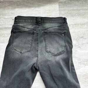 Wit and Wisdom High Rise Jeggings - Charcoal, Size 4